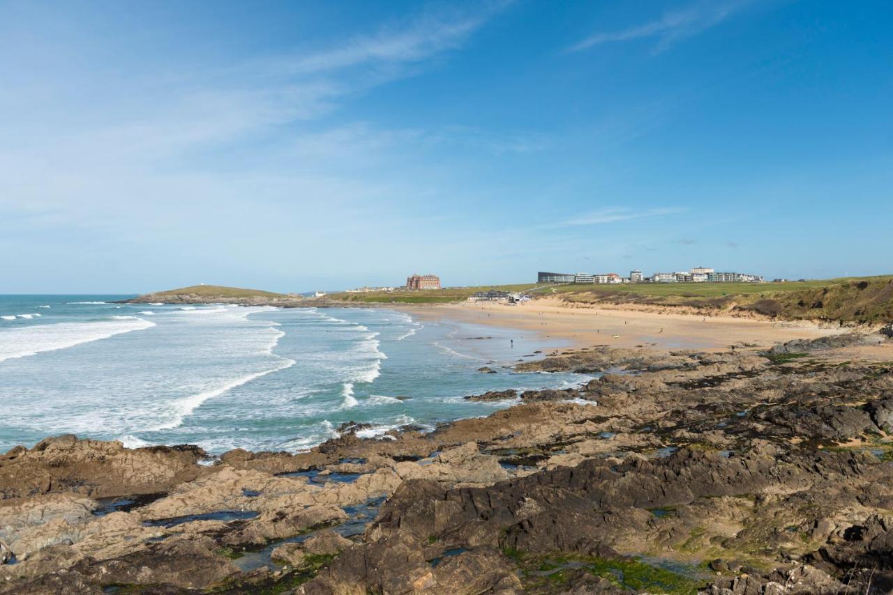 Fistral Beach Penthouse, Newquay Crantock Exterior foto