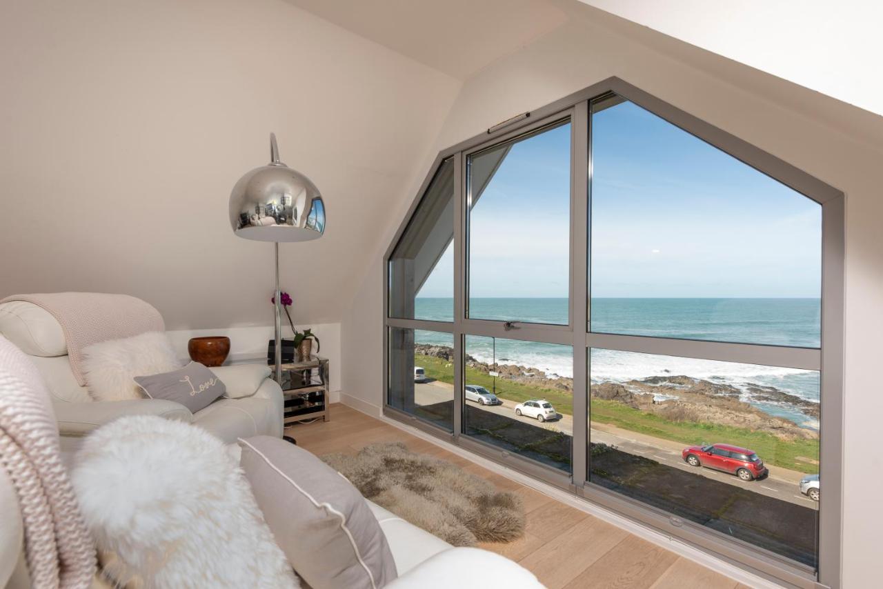 Fistral Beach Penthouse, Newquay Crantock Exterior foto