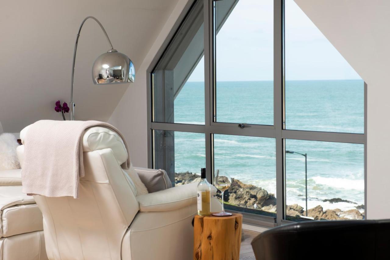Fistral Beach Penthouse, Newquay Crantock Exterior foto