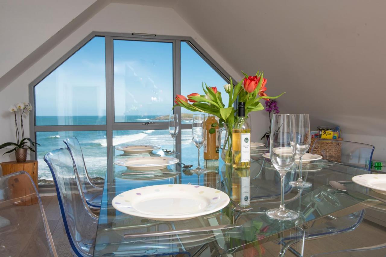 Fistral Beach Penthouse, Newquay Crantock Exterior foto